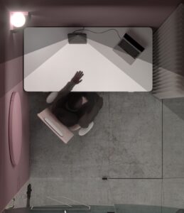 Hội nghị truyền hình chuyên nghiệp Neat Frame cho phòng họp trực tuyến cá nhân