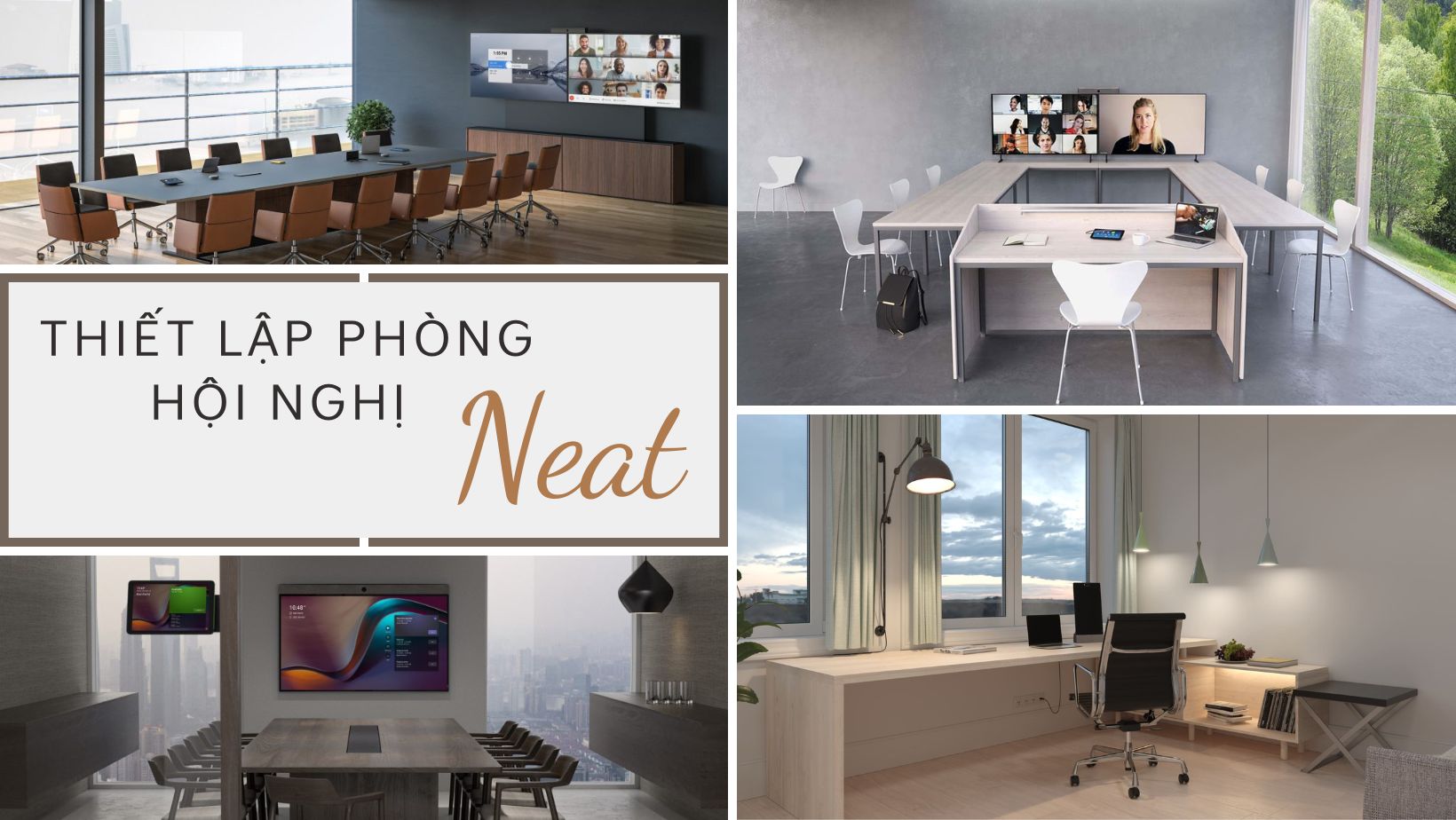 Cách thiết lập phòng hội nghị tối ưu năng suất cho công việc