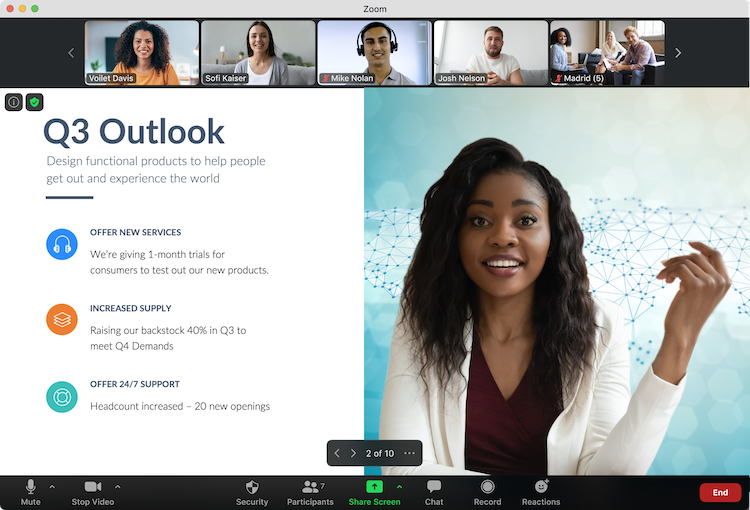 Zoom meeting