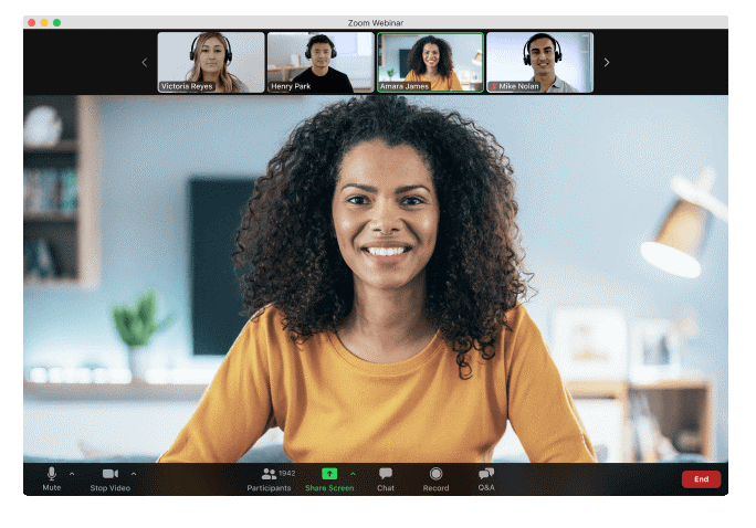 Zoom Webinar