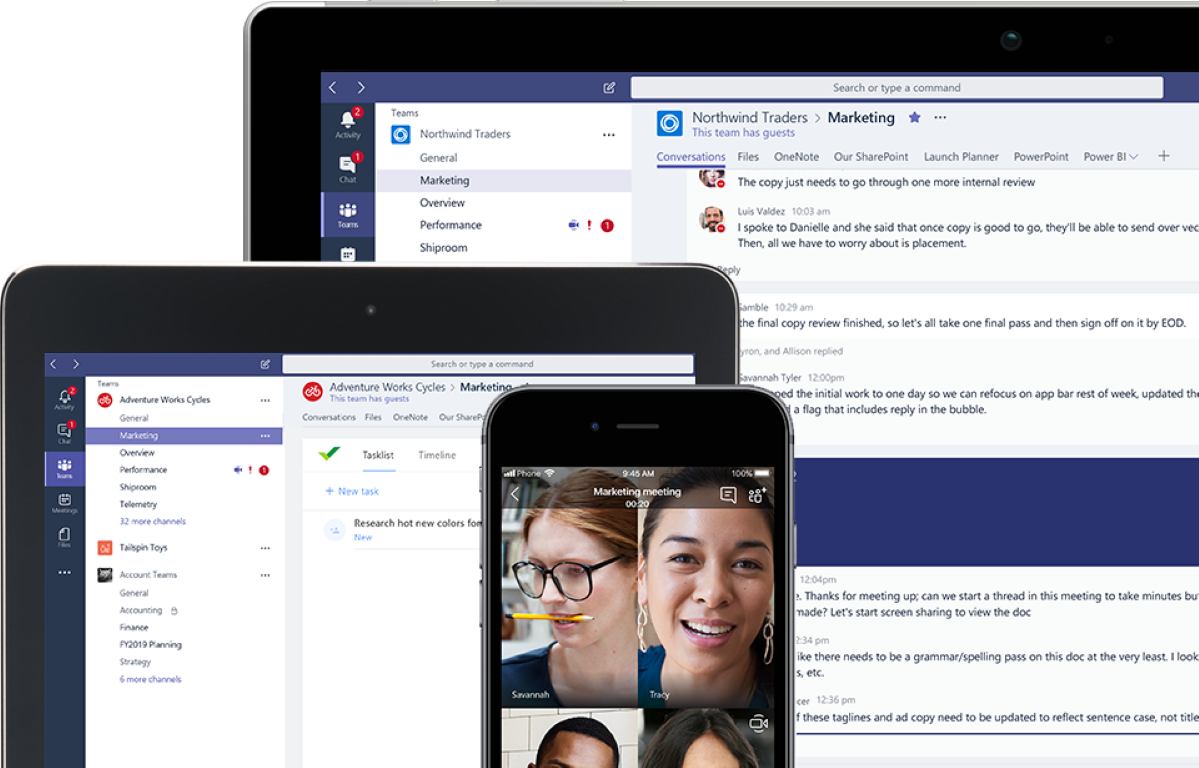 Microsoft Teams bảo mật