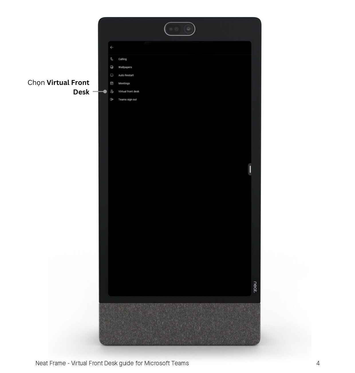 Thiết lập Virtual Front Desk